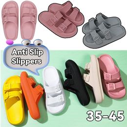 Summer Designer slides women mens sandals fluffy flat mule slides beige black pink slippers home shoes Onyx slipper pure Sand Resin Bones