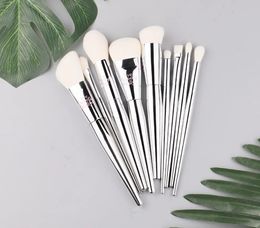 9pcs/Set Makeup brushes Set Foundation Blusher Bronzer sculpting Highlighter Eye shadow eyebrow Make up brush cosmetic beauty240102