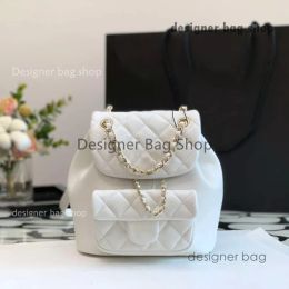 designer bag quality fashion mini designer bags 18cm genuine leather backpack woman shoulder bag luxury chain bag crossbody bagsss lady tote bagss With box C056