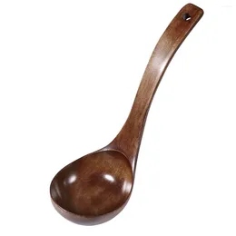 Spoons 1 Wooden Spoon Ladle Utensils Spoons- 14 Inch Long Kitchen Cooking