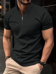 Men's Polos 2024 Fashion Male High Quality Smmer Shorts Sleeve POLO Shirts/Men's Slim Fit Leisure Shirts Tees S-3XL