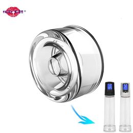 Extensions Extensions Electric Penis Pump Replacement Silicone Sleeve Cover Penis Extender Pump Sleeve Sex Toys For Men Penis Enlargement Acc