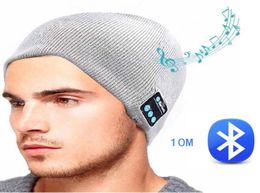 Wireless Bluetooth headphones Music hat Smart Caps Headset earphone Warm Beanies winter Hat with Speaker Mic for sports4170559