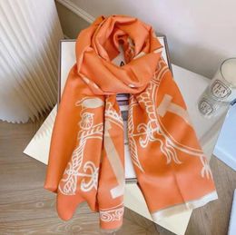 Head cashmere scarf designer scarf Men Women High End Classic Oversized Big Letter pattern Pashmina shawl neckerchiefs New Gift Long Wraps fashion accessory scarf