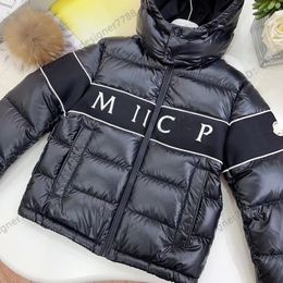 toddler designer clothes baby clothes girls boys jacket Double sided wearable luxury clothe 100% goose down filling with letter F Warm and comfortable kids coats