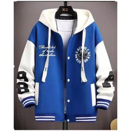 Men's Baseball Jackets Embroidered Casual Coat Uniform Bomber Men Women Jacket Youth Students Bomber Jacket Couple 240105