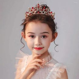 Hair Accessories Hoop Crystal Headband Princess Rhinestone Kid Girls Bridal Prom Crown Wedding Party Accessiories Jewelry
