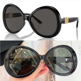 Extra Large Oval Sunglasses DG6194U Retro Womens Designer Sunglasses Oval Acetate Frame Logo Hinged Mirror Legs Fashion Women Travel and Vacation Glasses