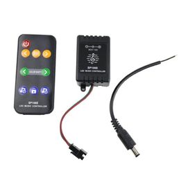 SP106E 9keys Music LED Controller DC5V12V WS2811 WS2812B SK6812 Magic LED tape digital sound control9884028