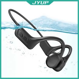 Bluetooth headset built-in memory waterproof headphones Cell Phone Earphones New Bone conduction sports headphones