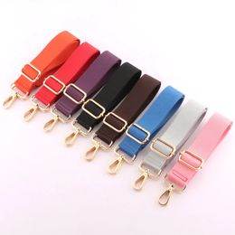38mm Shoulder Belt for Bag Women's Straps Adjustable Solid Nylon Handbag Strap Accessories 240105