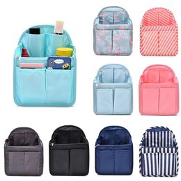 Backpack liner Organiser Insert Bag in Compartment sorting bag Travel Handbag Storage Finishing package accessories 240105