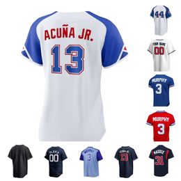 Customise 14 CHADWICK TROMP 10 CHIPPER JONES Baseball Jersey 3 DALE MURPHY 64 DARIUS VINES 46 DYLAN DODD 8 EDDIE ROSARIO 27 FRED MCGRIFF 31 GREG MADDUX Yth-6XL size