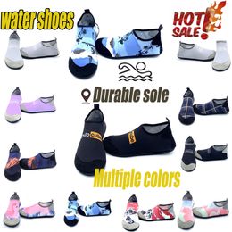 Hot Men Water Aqua Shoes Women Swimming Sneakers Barefoot Sandals Beach Wading Flats Unisex Breathable Quick Dry Footwear 34-45