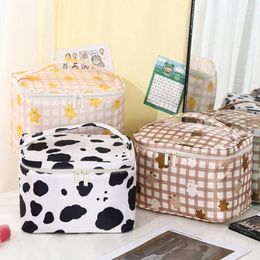 Cosmetic Bags Portable Makeup Bag Handbag Waterproof Storage Tote Large Capacity Travel Toiletry Woman