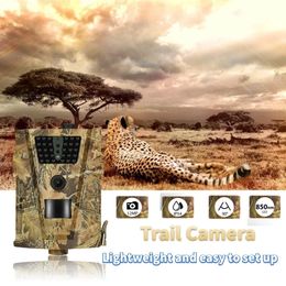 Trail Camera 12MP 1080P Hunting Cameras 850nm IR LED IP54 Waterproof Wildlife Po Traps Night Vision HT001B 240104