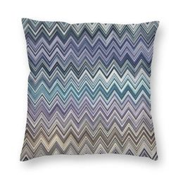 CushionDecorative Pillow Bohemian Cushion Cover Print Zigzag Multicolor Floor Case For Car Custom Pillowcase Home Decoration Sofa8027322