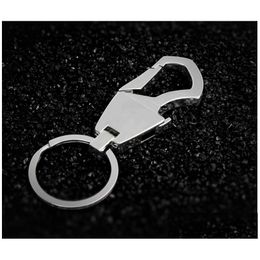 Key Rings New Style Mti-Function Bottle Opener Keychain Waist Hanged Men Car Key Chain Metal Ring Cd12 Drop Delivery Jewellery Dhw2I