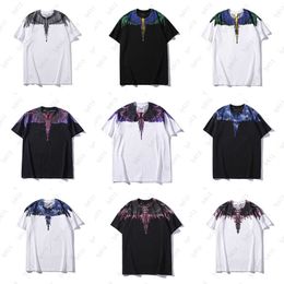 Designer Mens T-Shirt Summer Luxury T Shirt Mb Tops Classic Phantom Wings Colorful Feathers Lightning Blade Short Sleeve Tee Designers Tshirt