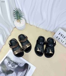 Luxury Kids Sandals Gold logo decoration baby Slippers Cost Price Size 26-35 Including box high quality Child shoes Jan10