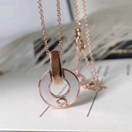 Designer Screw Pendant Necklace Love Series Fashion Luxury Jewelrys Carer Original Trendy 18K Gold Diamond for Women Men Necklace Silver Jewellery Necklaces I70V