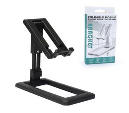 Foldable Tablet Mobile Phone Desktop Stand Mount for iPad iPhone Samsung Desk Holder Adjustable Smartphone Bracket4684186