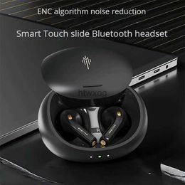 Cell Phone Earphones Wireless Bluetooth Headphone Enc Low Power Noise Cancelling Headset Long Battery Life Gaming Earphones YQ240105