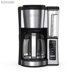 Coffee Makers Ninja 12-Cup Programmable Coffee Maker Glass Carafe Stainless Steel CE250 coffee maker machine coffee makerL240105