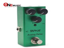 SAPHUE Electric Guitar Analog Delay TimeMixRepeat Knob Effect Pedal Mini Single Type DC 9V True Bypass9494380