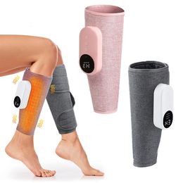 Wireless Air Pressure Calf Massager 3 Mode Pressotherapy Foot Leg Arm Muscle Massage Relaxation Blood Circulation Relieve Pain 240105