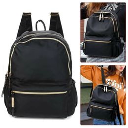 School Bags Black Women Oxford Nylon Soft Travel Backpack Shoulder Bag Rucksack Daypacks