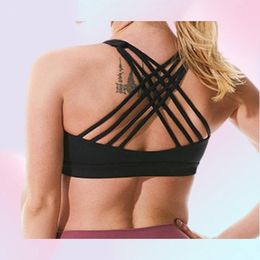 Women039s sports bra shirt yoga gym vest pushups fitness tops sexy lingerie ladies tops shockproof shoulder strap bra7402841