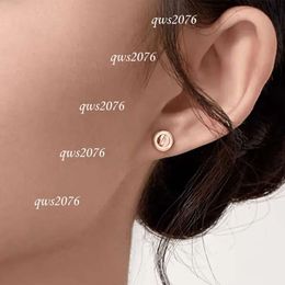 Designer Earrings LOVE Earring Charms For Woman Stud Fine Sier Gold Plated T0p Highest Counter Quality Fashion Classic Style Anniversary Gift 002