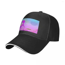 Ball Caps Kanagawa Sunset 2.0 Baseball Cap Fluffy Hat Trucker Sun Woman Hats Men'S