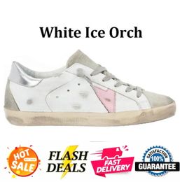 New release Italy Brand Casual Shoes Women Super Star Shoes luxury golden Sequin Classic White goose Do-old Dirty Designer Man Sneakers2024