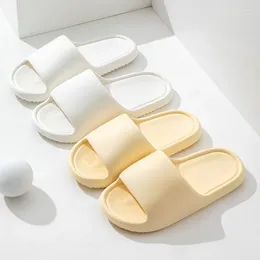 Slippers Unisex Platform Bathroom Home Women Fashion Soft Sole EVA Indoor Slides Men Sandals Summer Non-slip Flip Flops