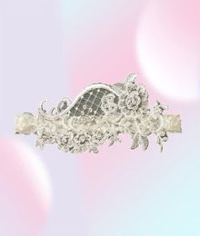 White Women039s Sexy Lingerie Garters Lace Belt Legs Ring Harness Women Wedding Garter bridal Flower Appliques Set9903808