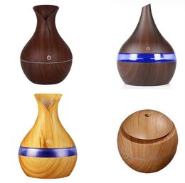 Humidifiers Portable Trasonic Air Humidifier Aromatherapy Diffuser Essential Oil Mini Car Home Mist Maker Defusers Usb Humificador Led Otfoy