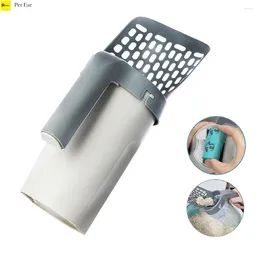 Cat Carriers For Litter Shovel Scoop Picker Pet Filter Clean Toilet Garbage Supplies Accessory Box Self Cleaning