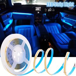 1M/3.28Ft COB Cool White Warm White LED Light Strip Car Interior Bedroom Decoration Lighting Strip