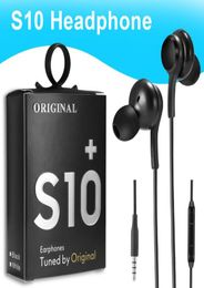 High Quality OEM Earbuds S10 Earphones Bass Headsets Stereo Sound Headphones With Volume Control for S8 S9 in Box2791491