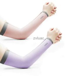 Arm Leg Warmers Protective Gear Volleyball Cuffs Covers Ice Silk Sun Uv Protection Breathable Uv-resistant Skin-friendly Cycling Arm Sleeves Uv Protection YQ240106