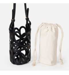 2024 New Fashion Hollowed-out cylindrical bag female purse handbags Korean small Tote bag single shoulder crossody bag daily shopping bag Messenger Bags