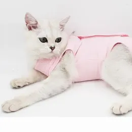Cat Costumes Recovery Suit Jumpsuit Sterilisation Care Pet Kitten Anti Bite Prevent Lick After Wear Vest Weaning