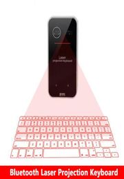 New Bluetooth Virtual Laser Projection Keyboard with Mouse Function for Smartphone PC Laptop Portable Wireless Keyboard5947460
