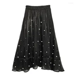 Skirts Selling Long Women Clothes Ladies Casual OL White Split Skirt Girls Cute Y2k Female Clothing PyA9242