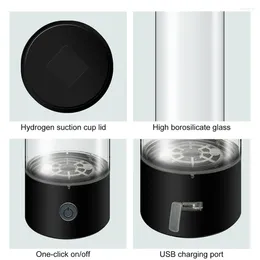 Water Bottles Sleep Improvement Cup Hydrogen Bottle Rich For Outdoor Travel Leak-proof Glass Camping