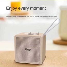 Portable Speakers EWA A105 High Quality Metal Bluetooth Speaker Wireless Bluetooth Sound Phone Mini Subwoofer Bluetooth Speaker Portable Speaker YQ240106