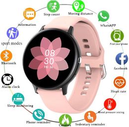 2021 New Smart Watch Ladies Men Full Touch Fitness Tracker Blood Pressure Sleep Smart Clock Ladies smartwatch8907697