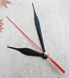 Whole 50PCS Black Metal Clock Arrows for Mechanism with Red Second Hand DIY Repair Kits4444238